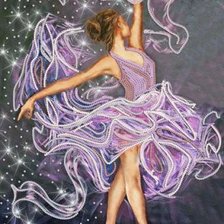 Схема вышивки «balet»