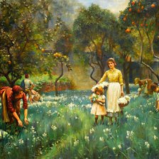 Схема вышивки «Painting»