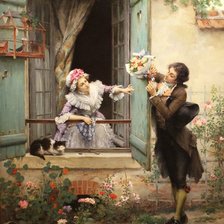 Схема вышивки «Painting»