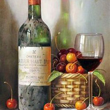 Схема вышивки «старое вино»