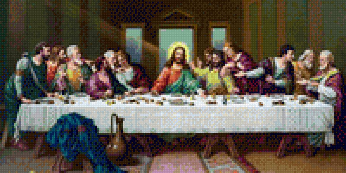 Тайна вечеря - икона - предпросмотр