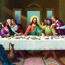 Схема вышивки «Тайна вечеря»