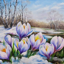 Схема вышивки «Весна»