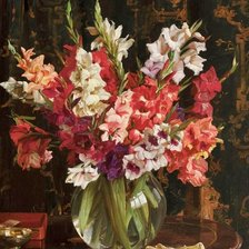 Схема вышивки «Boque de flores.»