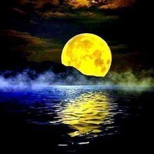 Схема вышивки «Noite de lua cheia,»