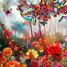 Схема вышивки «Сказка»