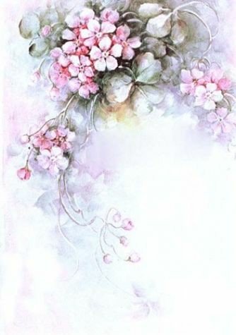 Цветы - цветы, акварель. - оригинал