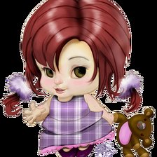 Схема вышивки «Малышка»