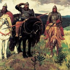 Схема вышивки «Богатери»