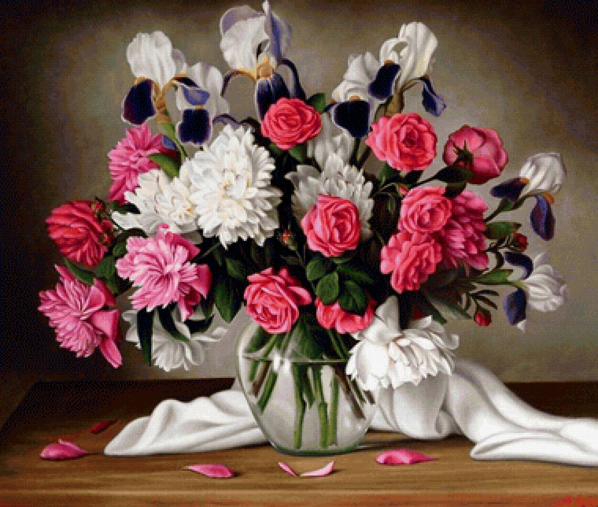 Boque de flores. - flores. - предпросмотр