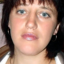 Схема вышивки «девушка»