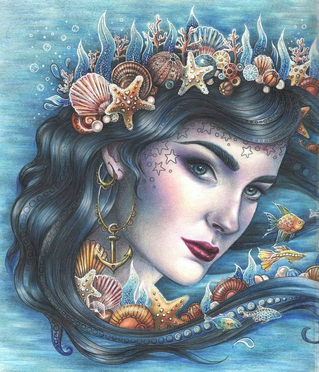 №2205384 - русалки, ракушки, море, девушка - оригинал