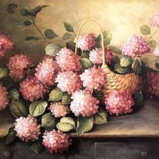 Букет гортензии