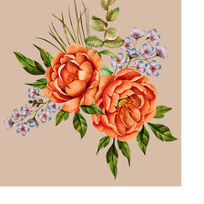 Схема вышивки «Серия "Букет".»