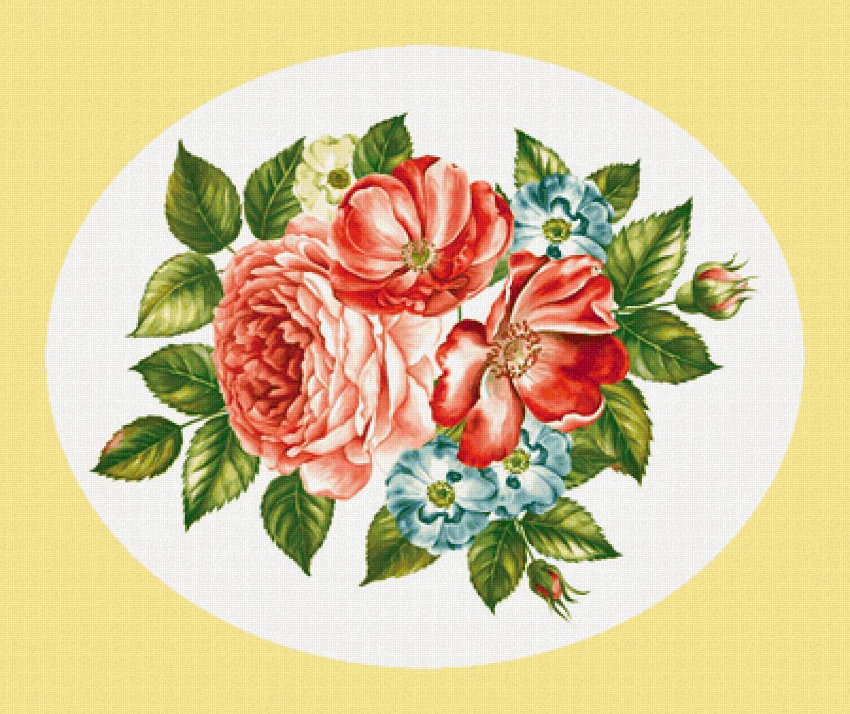 Серия "Розы". - розы, цветы, флора - предпросмотр