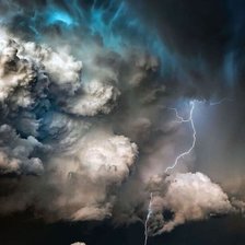 Схема вышивки «Облака»