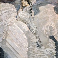 Схема вышивки «Царевна Лебедь»