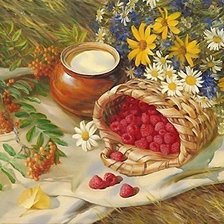 Схема вышивки «натюрморт»