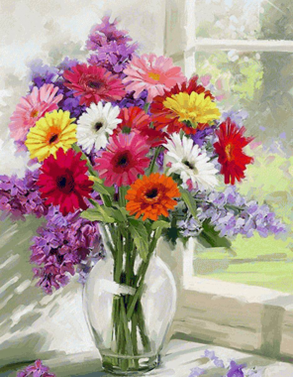 Boque de flores. - flores. - предпросмотр