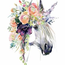 Схема вышивки «Коник»