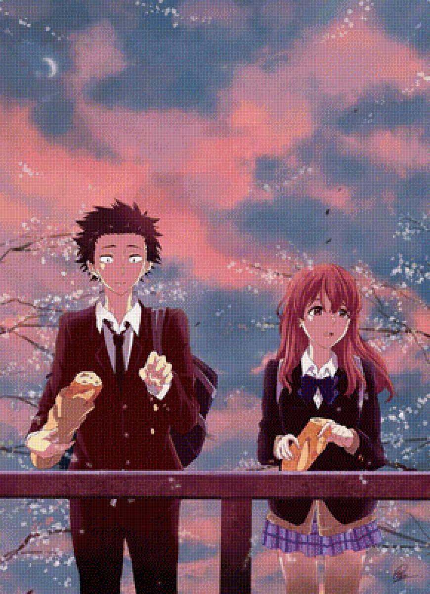 сёко нишимия и сёя исида форма голоса аниме и кино ex - парень, подзаголовок, кино, роль, ex, девочка, аниме, показ - предпросмотр