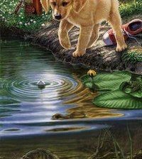 Схема вышивки «РЫБАК»