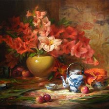 Схема вышивки «натюрморт»