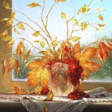 Схема вышивки «Золото Осени»