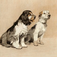 Схема вышивки «Двое»