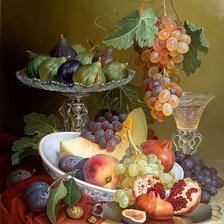 Схема вышивки «натюрморт»