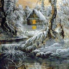 Схема вышивки «Лунная ночь»