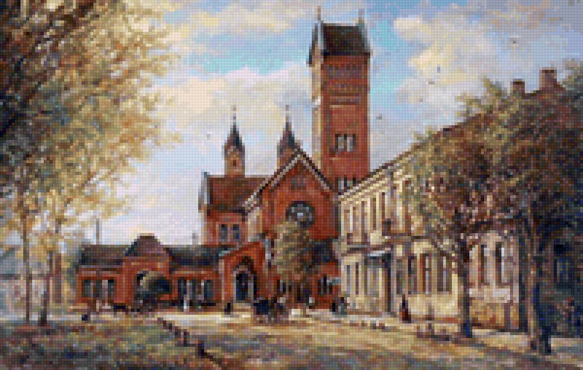 Красный костел в Минске - минск - предпросмотр