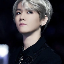 Схема вышивки «Пён Бэкхён:v 0.1.»