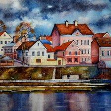 Схема вышивки «Троицкое предместье»