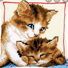 Схема вышивки «Коты»