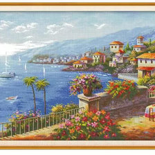 Схема вышивки «veraneo»