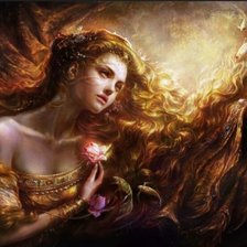 Схема вышивки «Аленький цветочек»