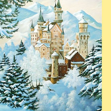 Схема вышивки «Серия "Замки"»