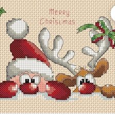 Схема вышивки «Navidad»