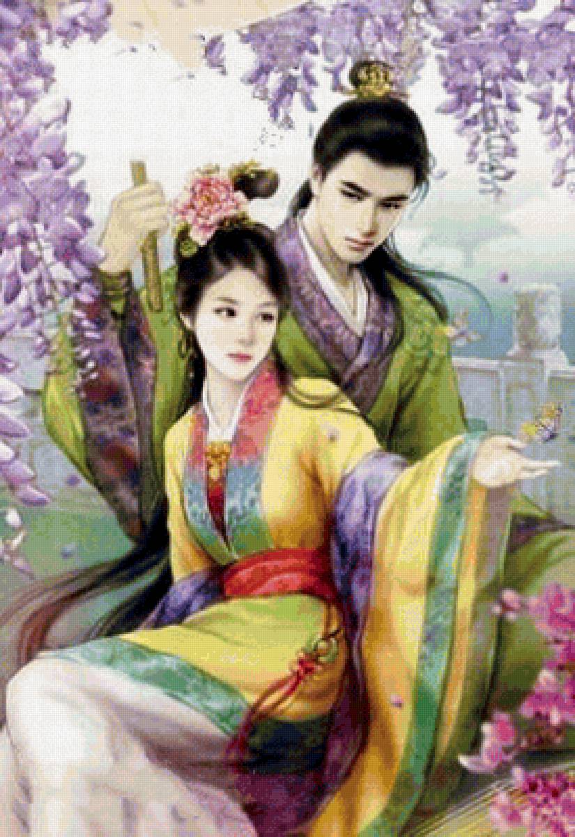 Пара - фэнтези, иллюстрация, сказка - предпросмотр