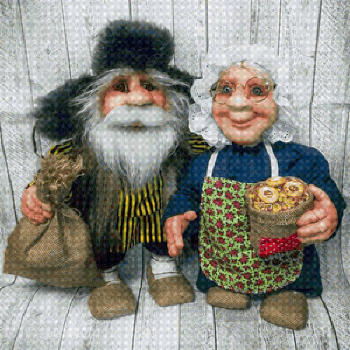 Домовой и домовушка - предпросмотр