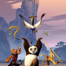 Схема вышивки «Кунг-фу панда»
