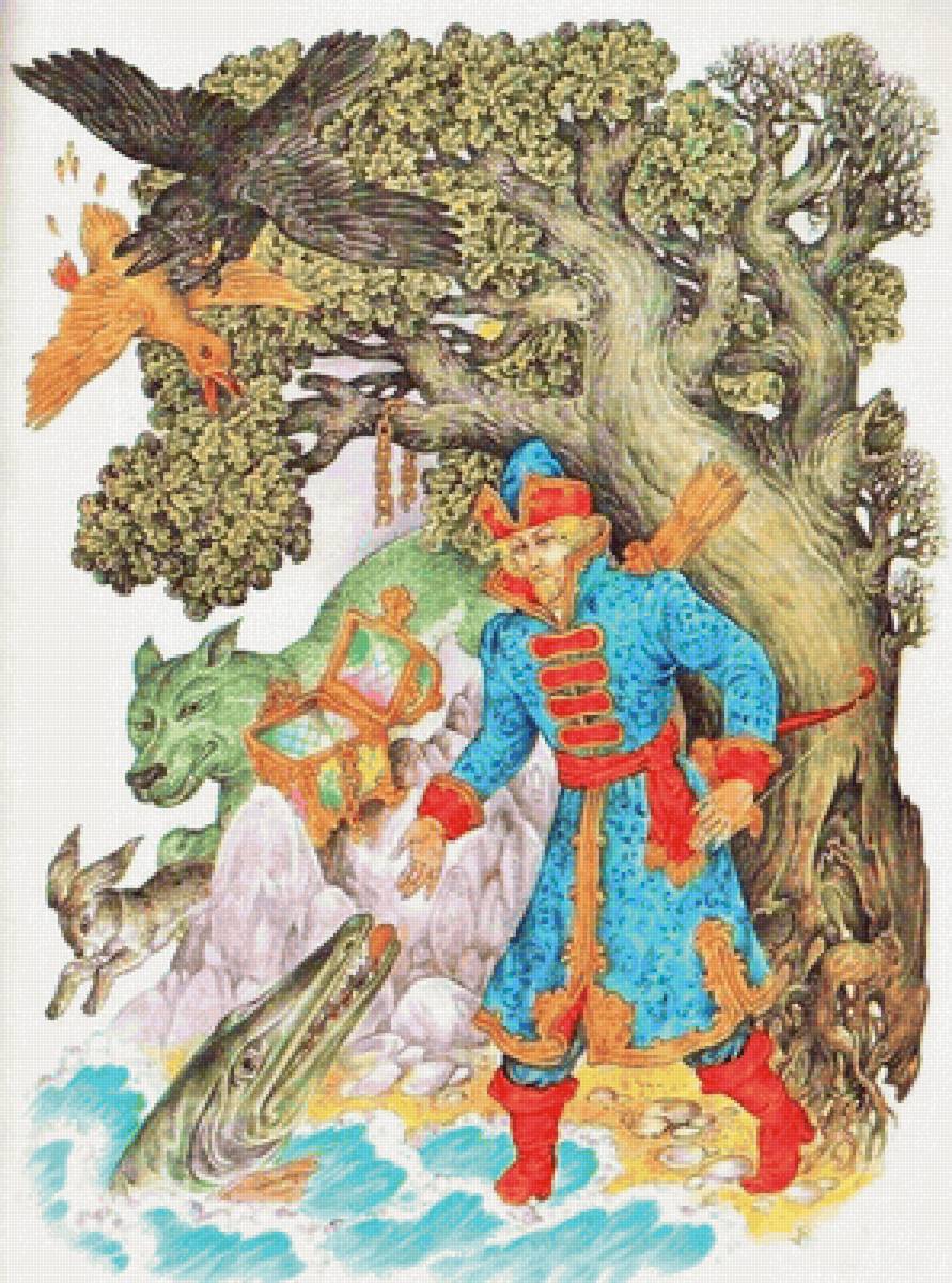 Сказка - сказка, иллюстрация - предпросмотр