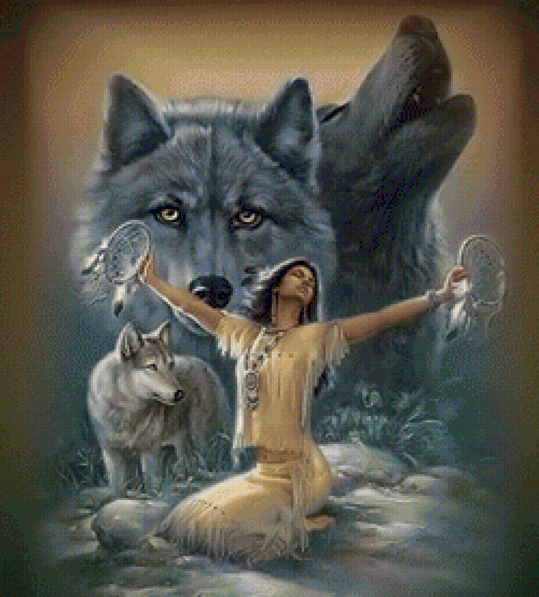 единение - волк природа люди - предпросмотр