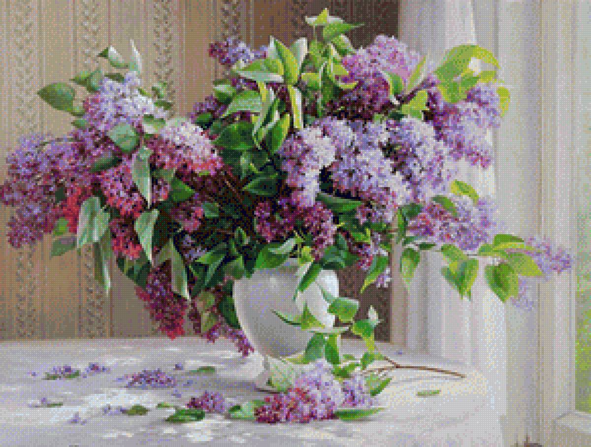 букет сирени - цветы - предпросмотр