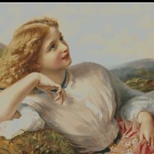 Схема вышивки «песня жаворонка»