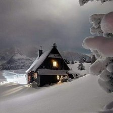 Схема вышивки «Зима»