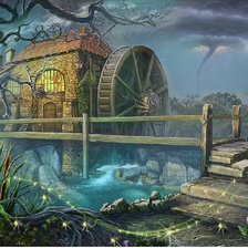 Схема вышивки «O  velho  moinho.»