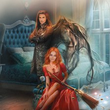 Схема вышивки «Академия черного дракона»