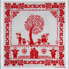 Схема вышивки «Дерево»